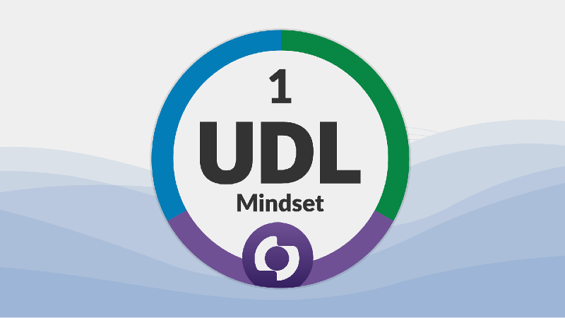 UDL Mindset Certification badge