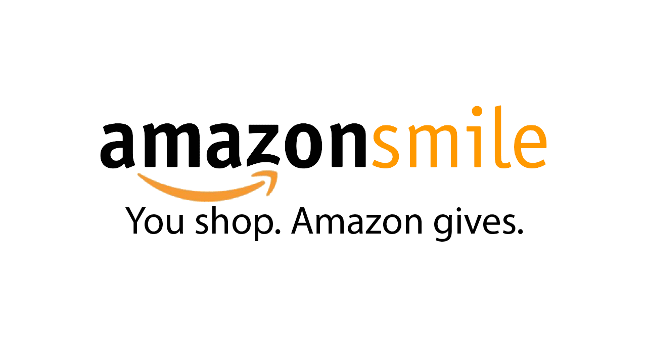Amazon Smile logo: You shop. Amazon gives.