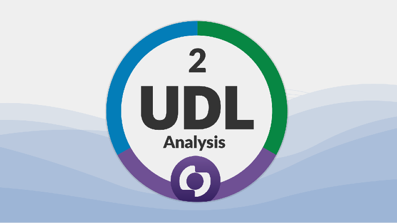 UDL Analysis Certification badge
