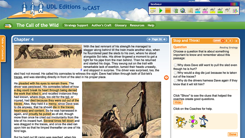Screenshot of a UDL Editions web page