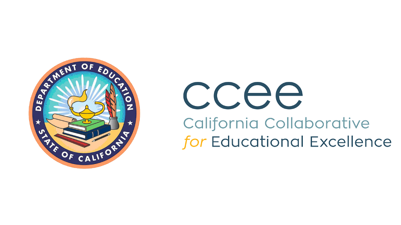 California Department of Education and California Collaborative for Excellence in Education logos