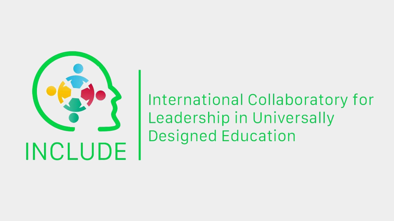 INCLUDE logo: International Collaboratory for Leadership in Universally Designed Education