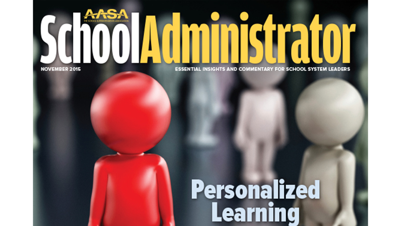 Cover of School Administrator Magazine