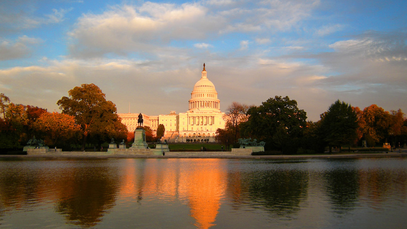 Photo of the United States Capitol building in Washington, DC