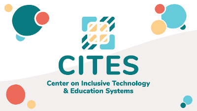 Logo for the Center on Inclusive Technology and Education Systems (CITES)