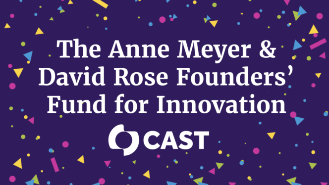 The Anne Meyer & David Rose Founders' Fund for Innovation