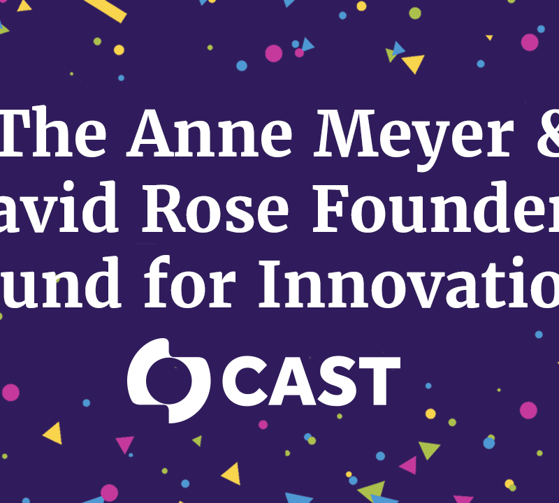 The Anne Meyer & David Rose Founders' Fund for Innovation