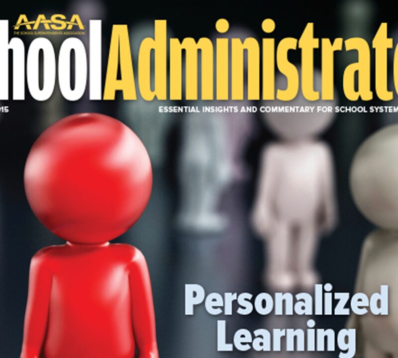 Cover of School Administrator Magazine