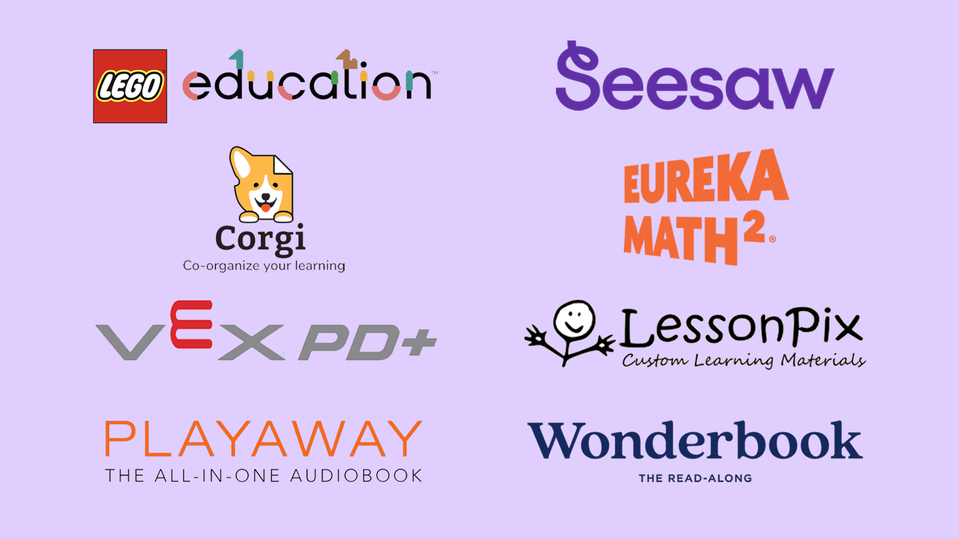 Logos of organizations with UDL Product Certification
