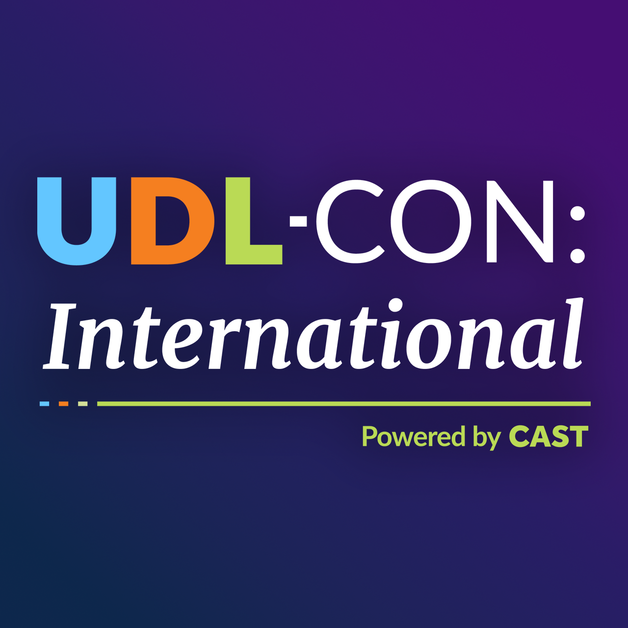 UDL-Con: International, powered by CAST