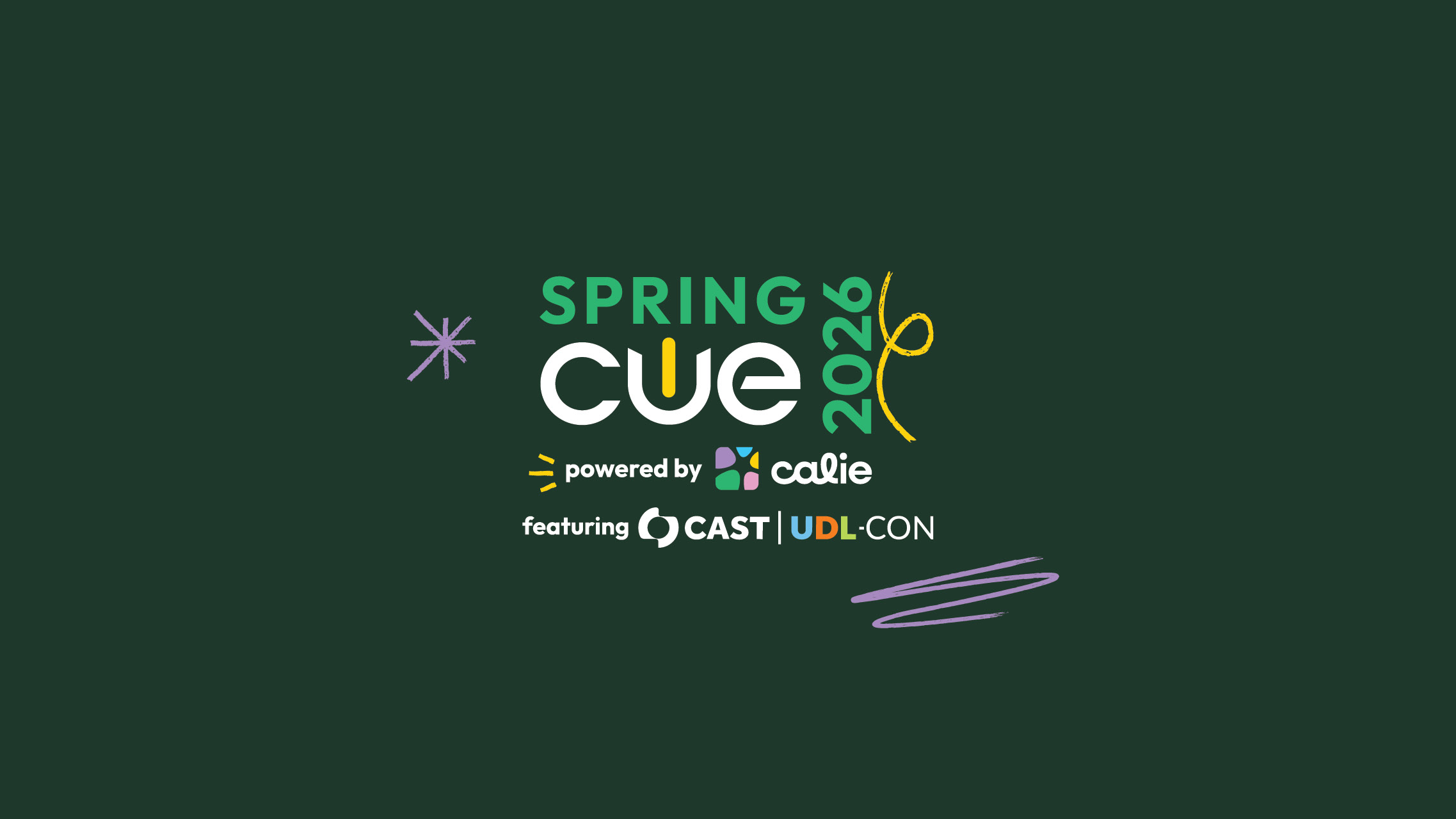 Spring CUE 2026, powered by CALIE, featuring CAST UDL-Con